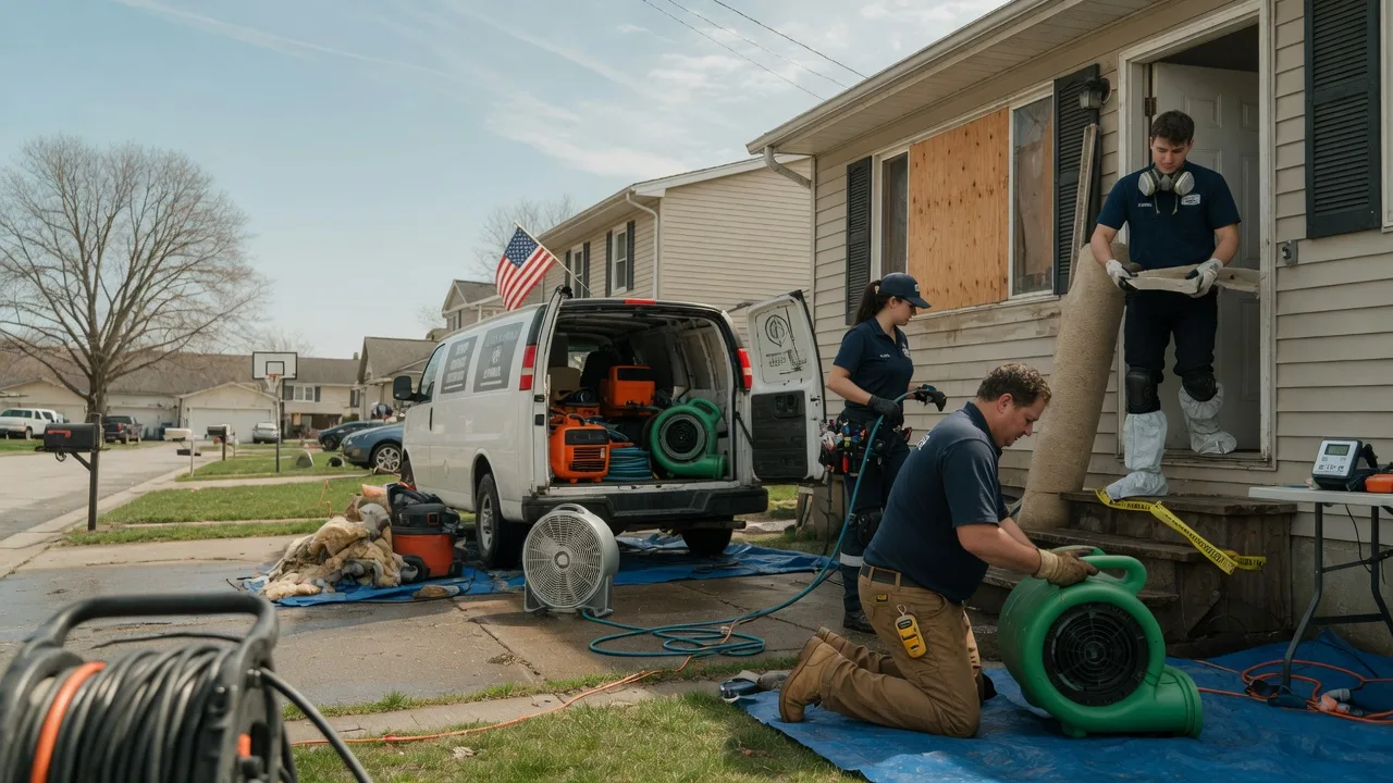 Water Damage Restoration in Five Points, AL near me